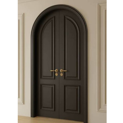 Luxury double teak wood main door for homes and villas