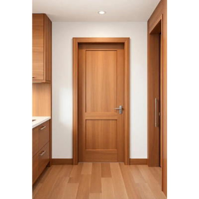Teak wood single door for bedroom