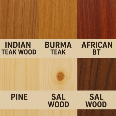teak vs Burma vs pine comparison Hyderabad – Indian teak wood quality